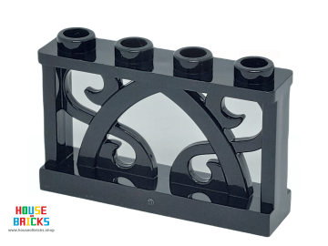 LEGO® 6138726 - 19121 - Hek, Versierd 1 x 4 x 2 met 4 noppen
