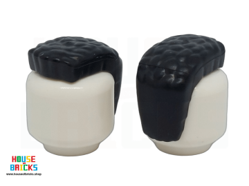 LEGO® 6478765 - 27385 - Minifiguur, Haar, Brede Mohawk met gekrulde textuur