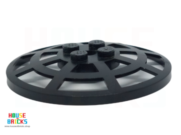LEGO® 428526 - 4285a - Schotel 6 x 6 Omgekeerd (Radar) Open - Type 1 (Ronde houder eronder)