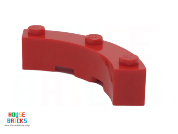 LEGO® 6368331 - 48092 - Steen, Rond, Hoek 4 x 4 Breed met 3 Noppen