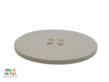 LEGO® 6398307 - 6177 - Tegel, Rond 8 x 8 met 2 x 2 Noppen in het Midden